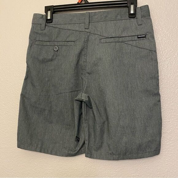 VOLCOM youth mens gray weathered skater surf Frickin Chino Short C0912030 7” -29 - Picture 4 of 12